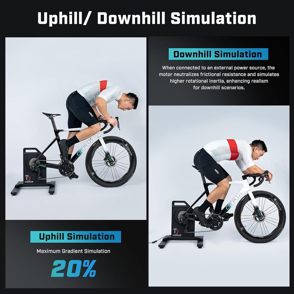 DirectDrive intelligens kerékpáros edzőgép Cycplus T2H