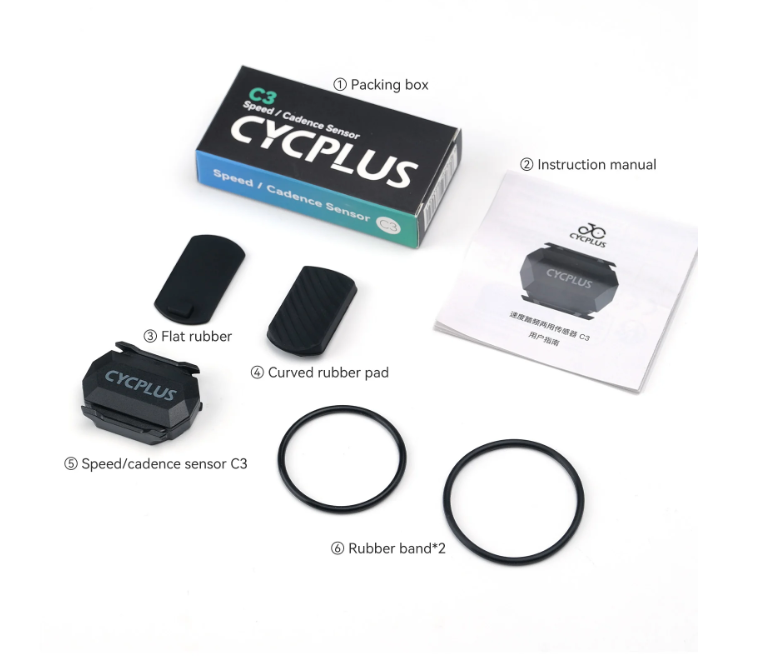Cycplus C3 pedálfordulat- és sebességérzékelő