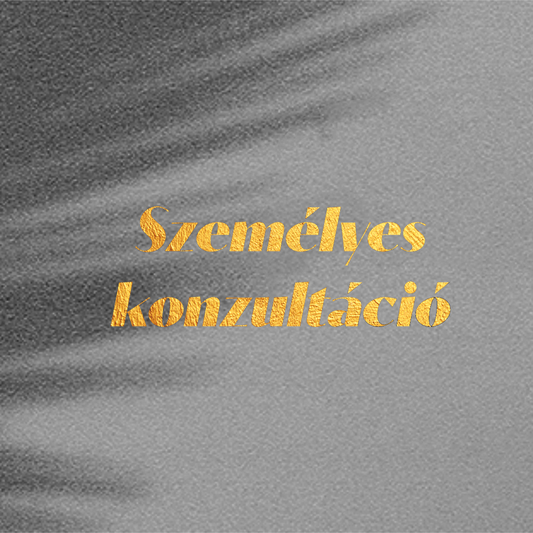 Személyes konzultáció (Online vagy Személyes)